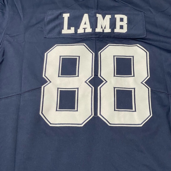Dallas Cowboys CeeDee Lamb Jersey Blue Stitched Nike #88 NEW Mens Adult CD - Picture 11 of 16